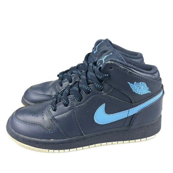 Jordan Womens Retro 1 Obsidian University Shoe 5.5 - Picture 3 of 7